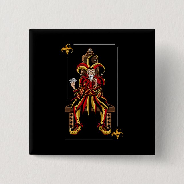 Jokers Wild Button (Front)