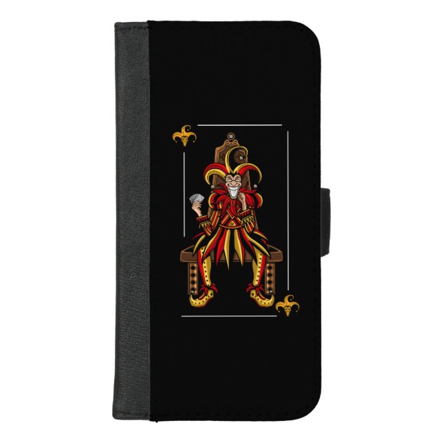 Jokers Wild iPhone Wallet Case (Front)