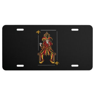 Jokers Wild License Plate