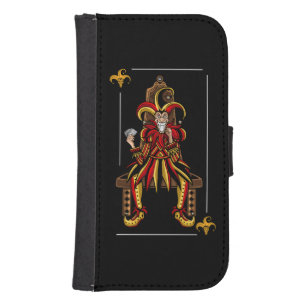 Jokers Wild Galaxy S4 Wallet Case
