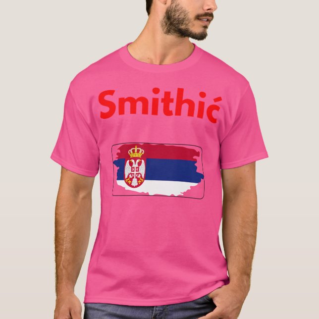 Jokic Serbia Basketball Jersey T-Shirt (Front)