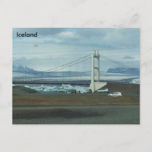 Jökulsárlón glacial lagoon, South East Iceland (A) Postcard