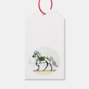 Jol Icelandic Horse Christmas Gift Tags