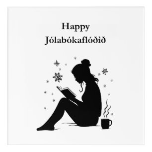 Jolabokaflod - Iceland Book Flood Acrylic Print