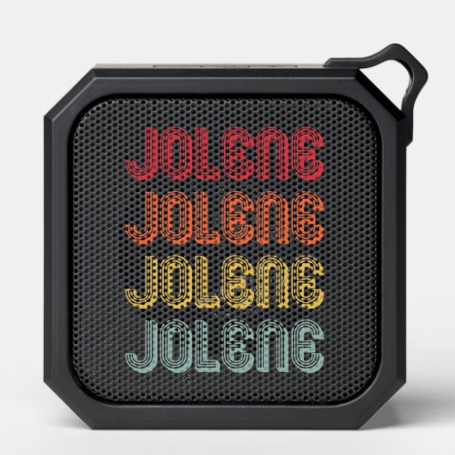 JOLENE Gift Name Personalized Retro Vintage 80s 90 Bluetooth Speaker