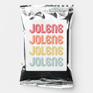 JOLENE Gift Name Personalized Retro Vintage 80s 90 Coffee Drink Mix