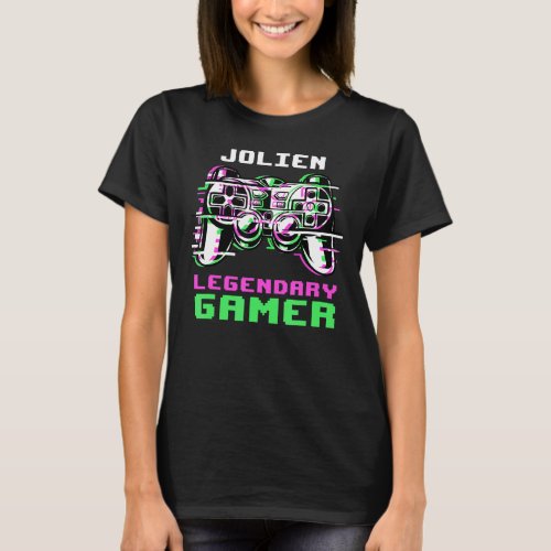 Jolien  Legendary Gamer  Personalized 1 T_Shirt
