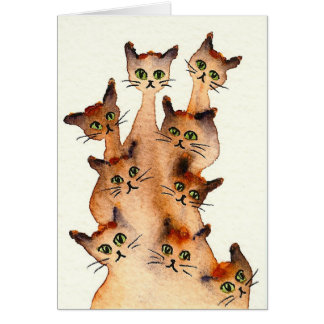 Joliet Whimsical Cats Cards