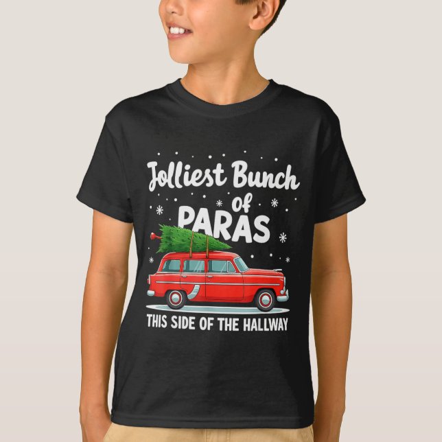 Jolliest Bunch Of Paras This Side Of The Hallway  T-Shirt (Front)