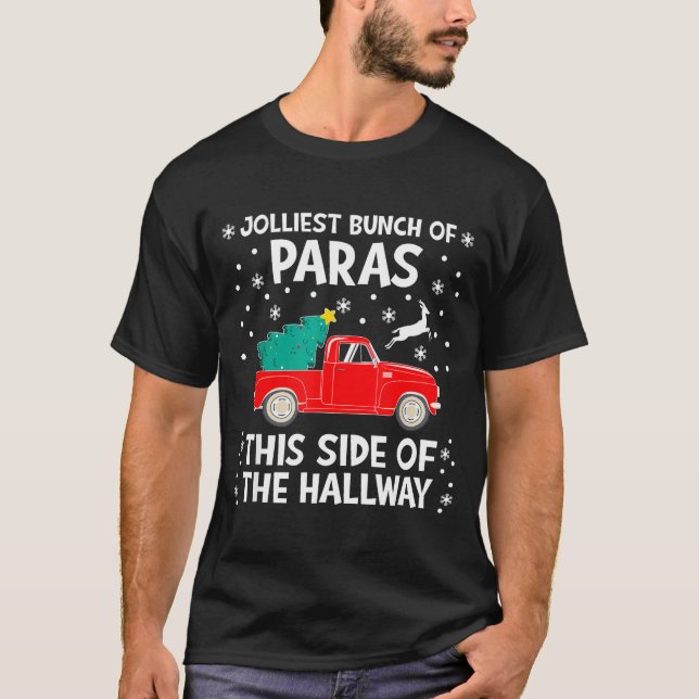 Jolliest Bunch Of Paras This Side Of The Hallway X T-Shirt (Front)