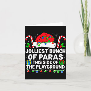 Jolliest Bunch Of Paras This Side Of The Playgroun Card