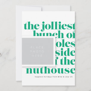 Jolliest Bunch Tradition Holiday Card