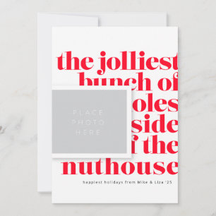 Jolliest Bunch Tradition Holiday Card