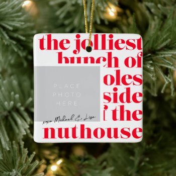 Jolliest Bunch Tradition Ornament by JuleeLondon at Zazzle