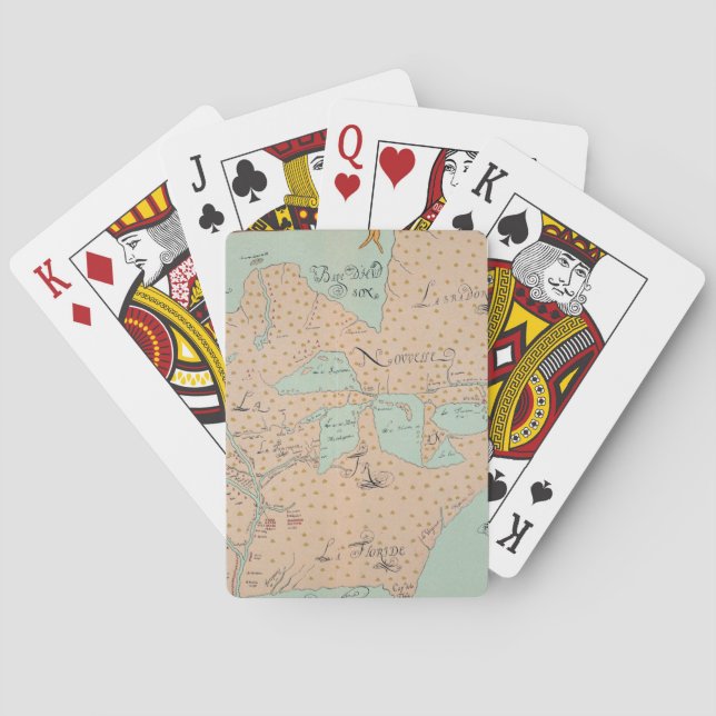 JOLLIET: NORTH AMERICA 1674 POKER CARDS (Back)