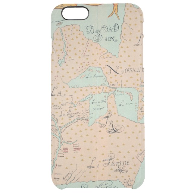 JOLLIET: NORTH AMERICA 1674 UNCOMMON iPhone CASE (Back)