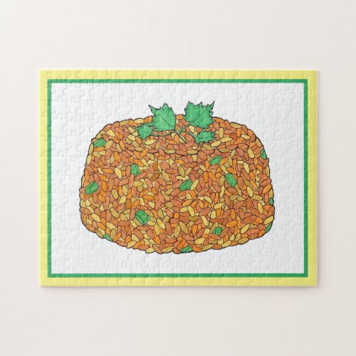 Jollof Rice Nigerian Ghanaian West African Food Jigsaw Puzzle