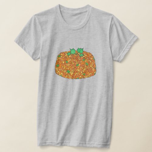 Jollof Rice Nigerian Ghanaian West African Food T_Shirt