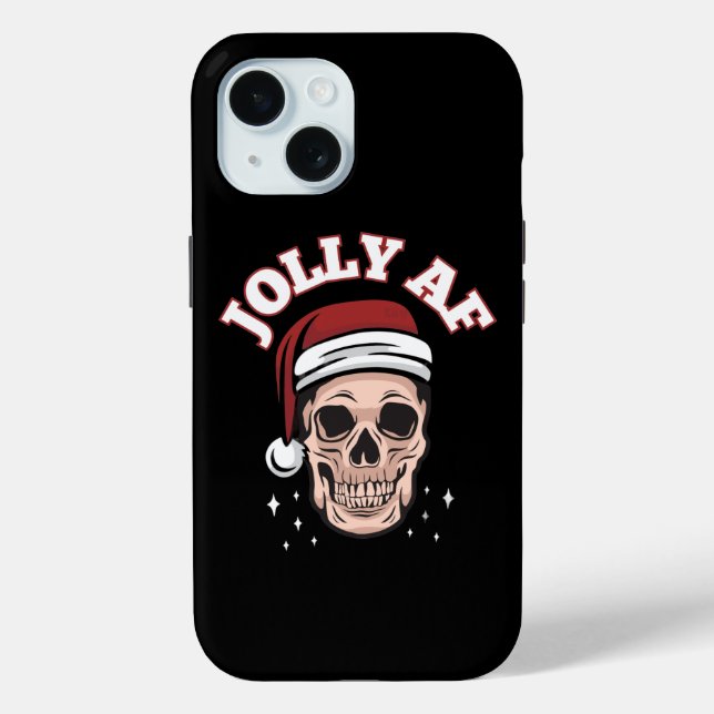 JOLLY AF funny christmas          Case-Mate iPhone Case (Back)