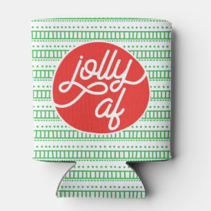 Jolly AF Holiday Can Cooler