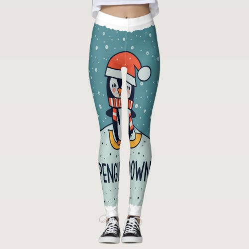 Jolly AF Ugly Christmas Sweater Funny Xmas Gift Leggings