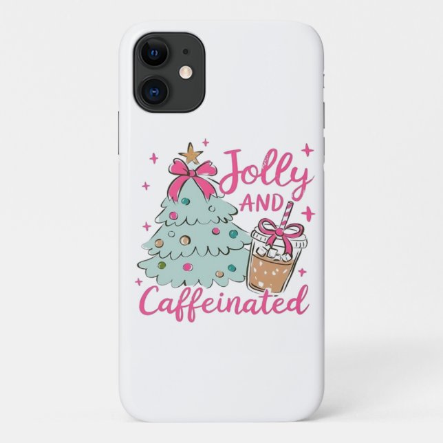 Jolly and Caffeinated Case-Mate iPhone Case (Back)