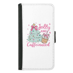 Jolly and Caffeinated Samsung Galaxy S5 Wallet Case
