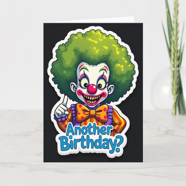 Jolly Birthday Image Card (Front)