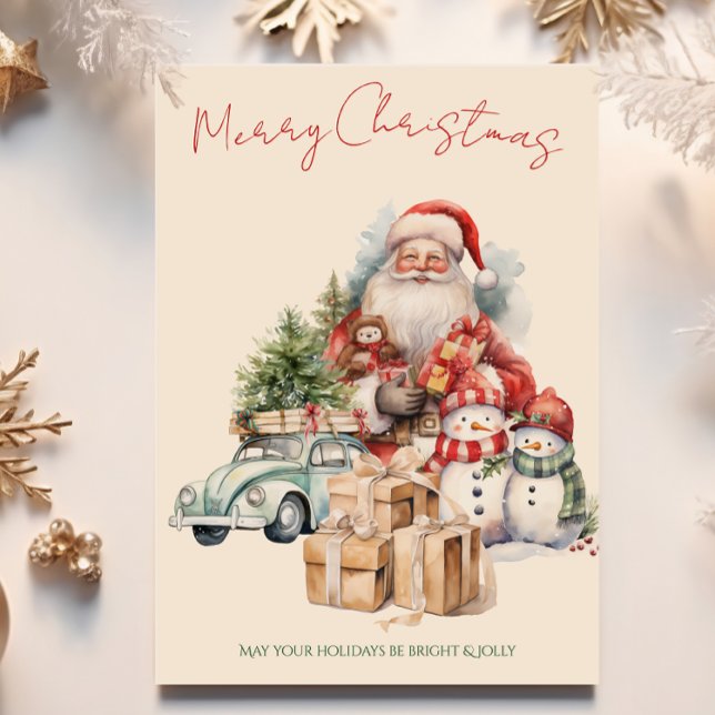 Jolly Christmas Holiday Greeting Card (Creator Uploaded)