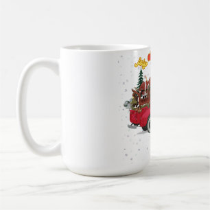 Jolly Christmas Overloaded Truck Coffee Mug