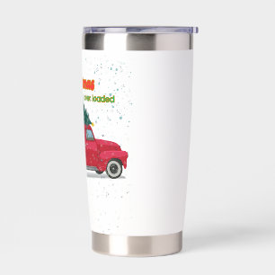 Jolly Christmas Overloaded Truck Insulated Tumbler