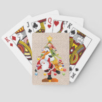 Jolly Christmas Playing Cards, Standard faces