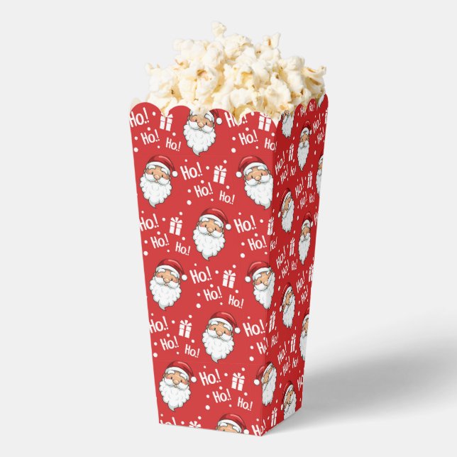Jolly Christmas Santa Claus Favor Boxes (Popped)