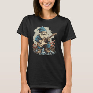 Jolly Dwarf with Guitar Costume for a Musical Vibe T-Shirt