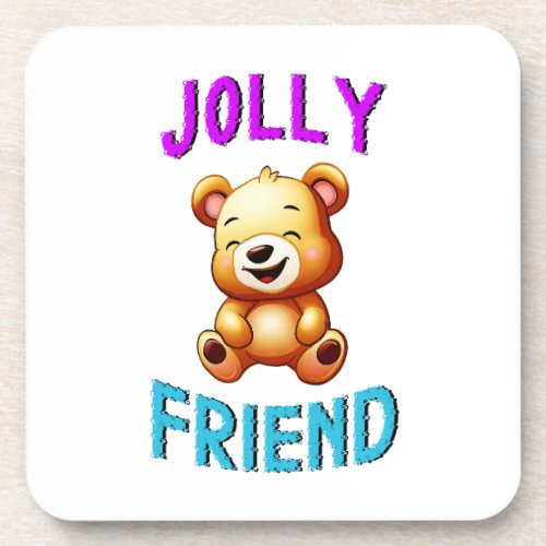 Jolly Friend Pandas July Bears 30 Teddy Friendship Beverage Coaster