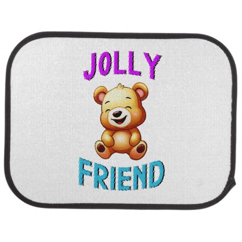Jolly Friend Pandas July Bears 30 Teddy Friendship Car Floor Mat