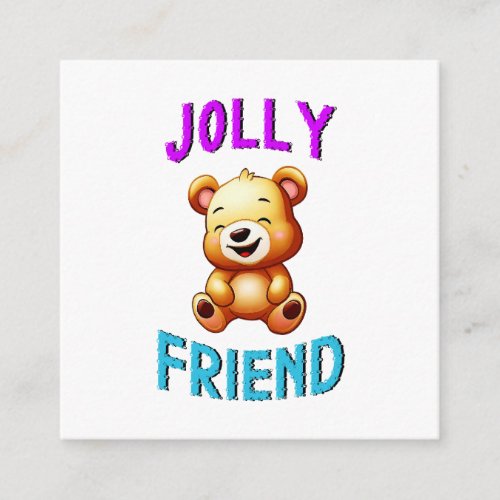 Jolly Friend Pandas July Bears 30 Teddy Friendship Enclosure Card