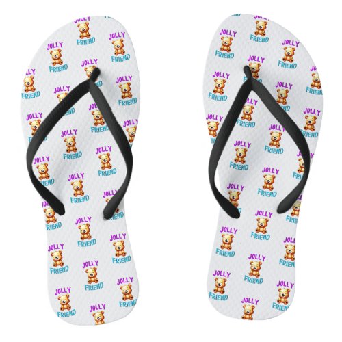 Jolly Friend Pandas July Bears 30 Teddy Friendship Flip Flops