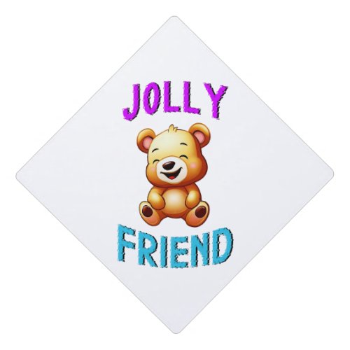 Jolly Friend Pandas July Bears 30 Teddy Friendship Graduation Cap Topper