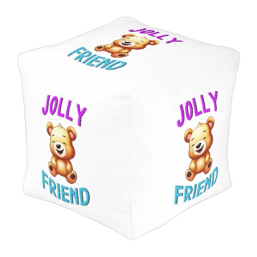 Jolly Friend Pandas July Bears 30 Teddy Friendship Pouf