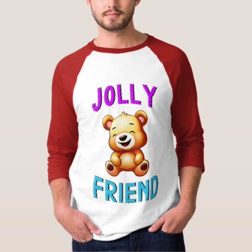 Jolly Friend Pandas July Bears 30 Teddy Friendship T_Shirt