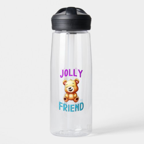 Jolly Friend Pandas July Bears 30 Teddy Friendship Water Bottle