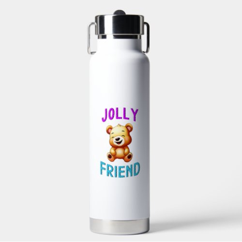 Jolly Friend Pandas July Bears 30 Teddy Friendship Water Bottle