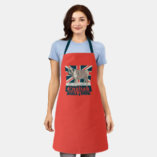 Jolly Good English Bulldog Apron