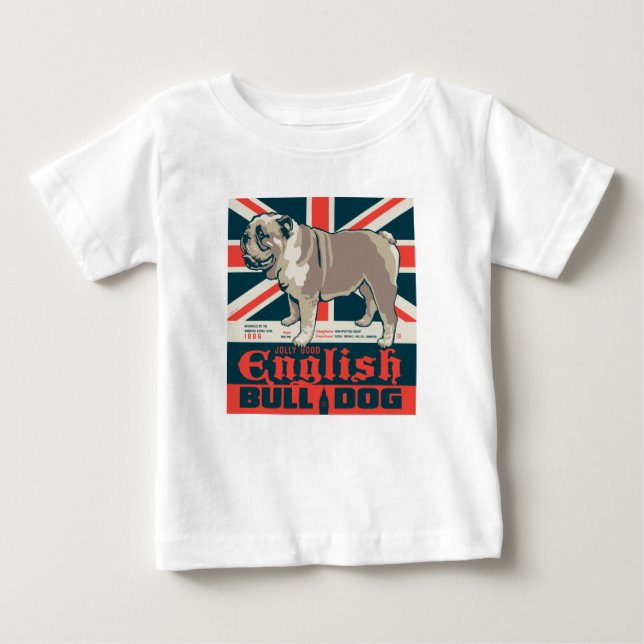 Jolly Good English Bulldog Baby T-Shirt (Front)