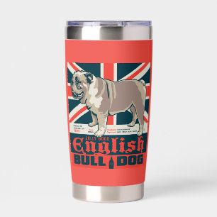 Jolly Good English Bulldog Insulated Tumbler