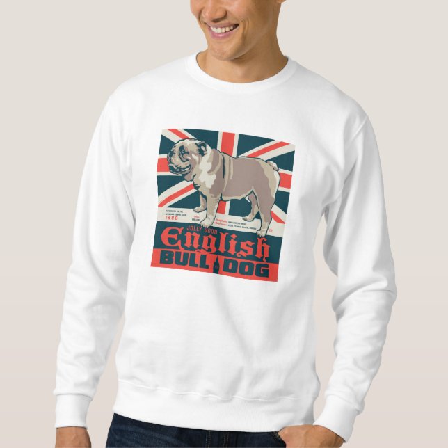 Jolly Good English Bulldog Sweatshirt (Front)