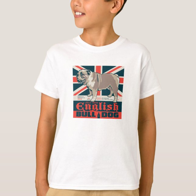 Jolly Good English Bulldog T-Shirt (Front)