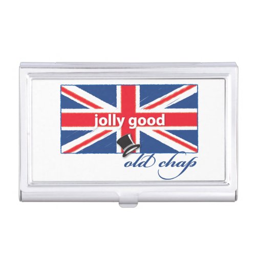 Jolly good old chap case for business cards