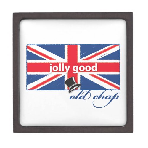 Jolly good old chap jewelry box